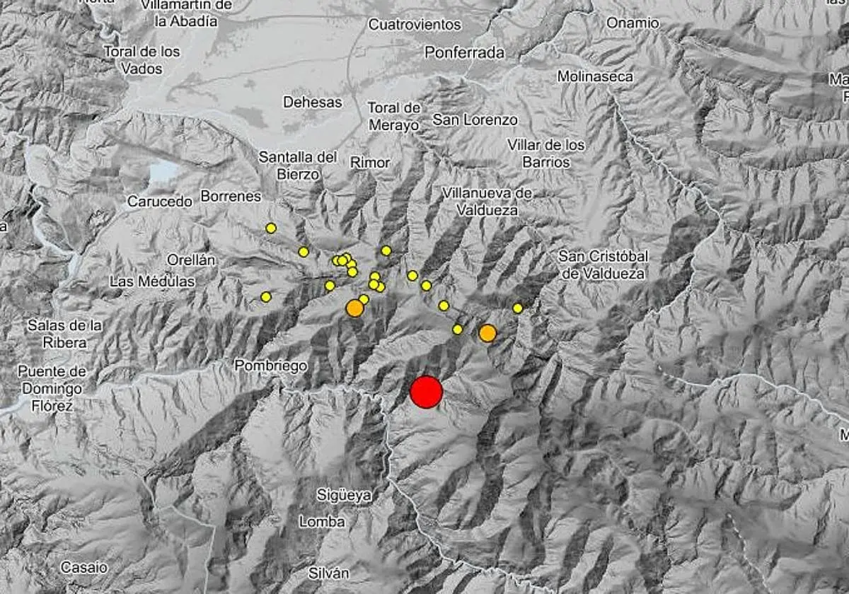 Benuza registra 21 réplicas tras el terremoto y el 112 recibe 35 llamadas