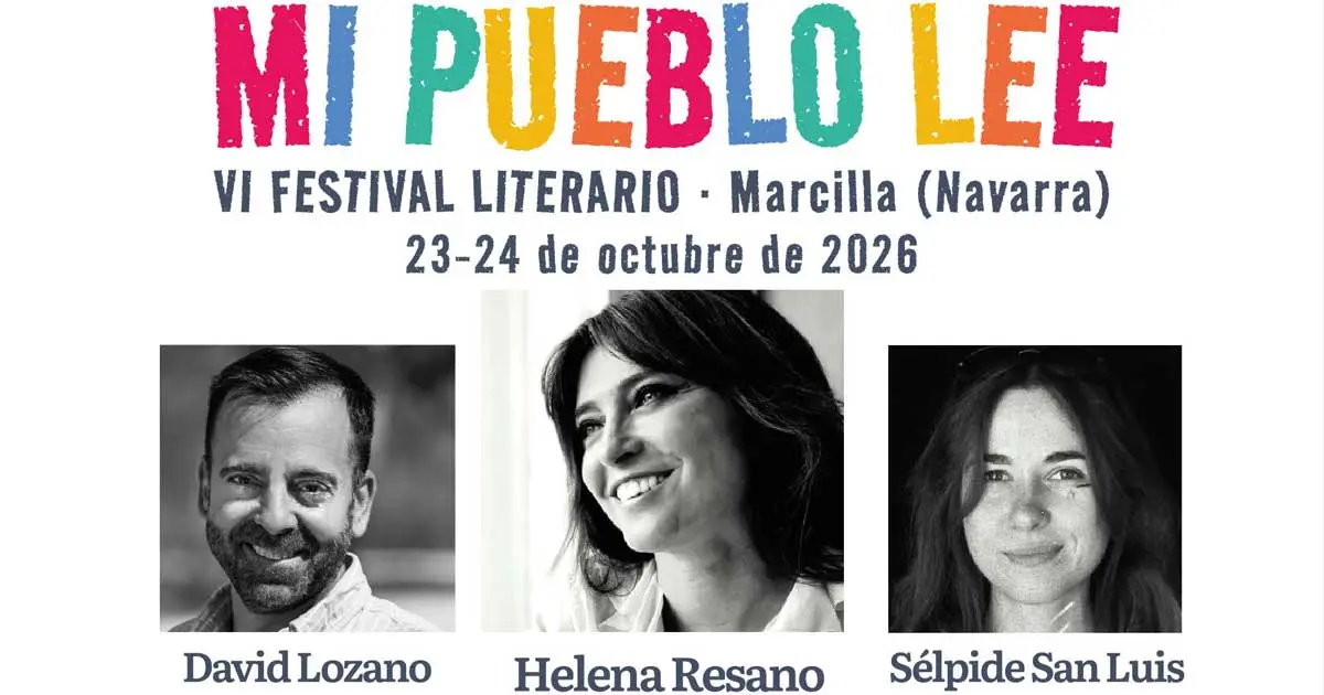 Marcilla celebrará en octubre una nueva edición de su festival literario