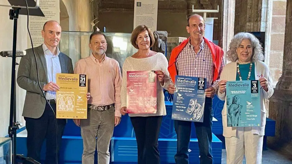 La música tallada en piedra regresa al Teatro Riera con Medievalia