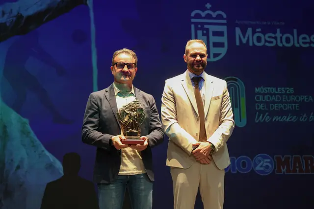 La gala deportiva de Móstoles premia a figuras nacionales y al deporte local