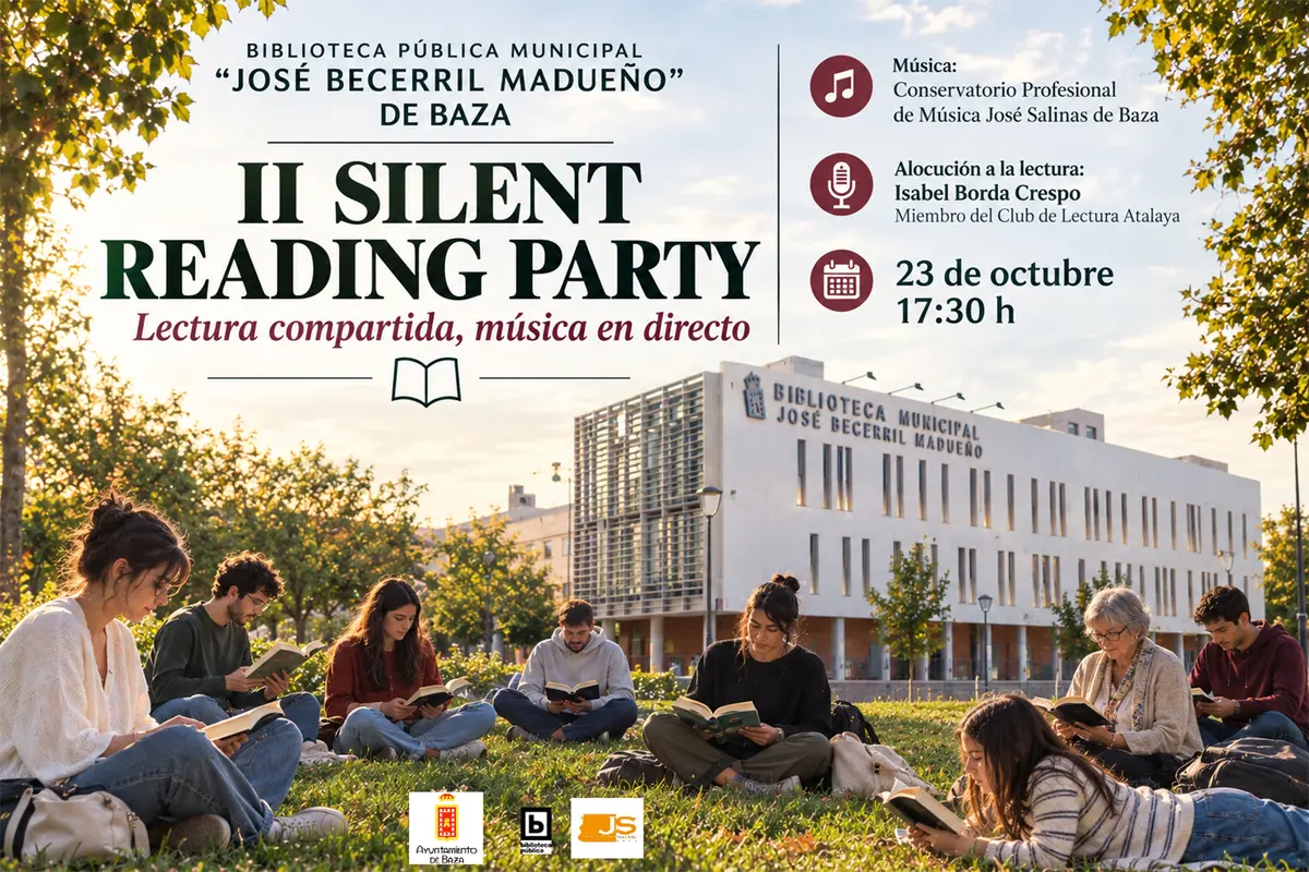 Baza programa una nueva edición de su Silent Reading Party para el 23 de octubre