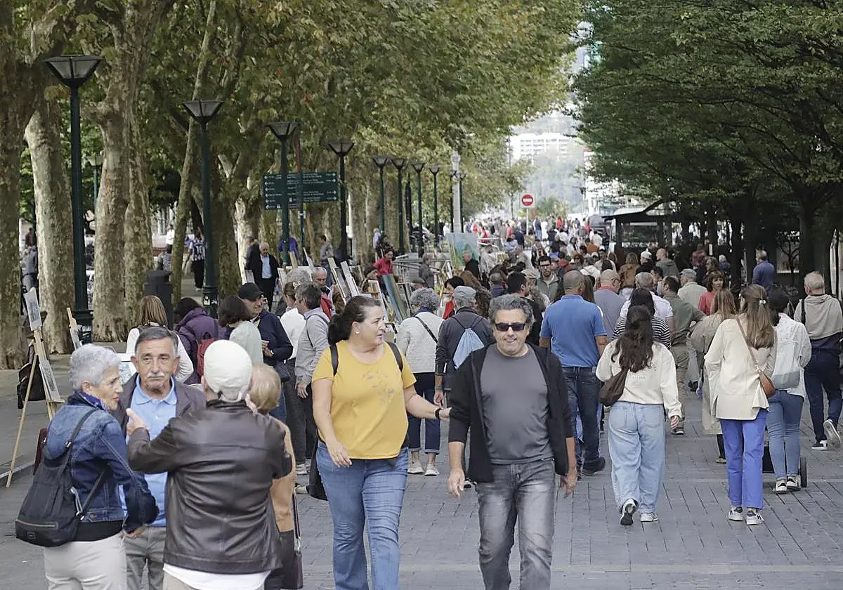 Donostia recibe visitantes durante el puente del Pilar atraídos por su gastronomía