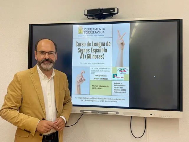 Torrelavega impulsa dos cursos para aprender Lengua de Signos Española