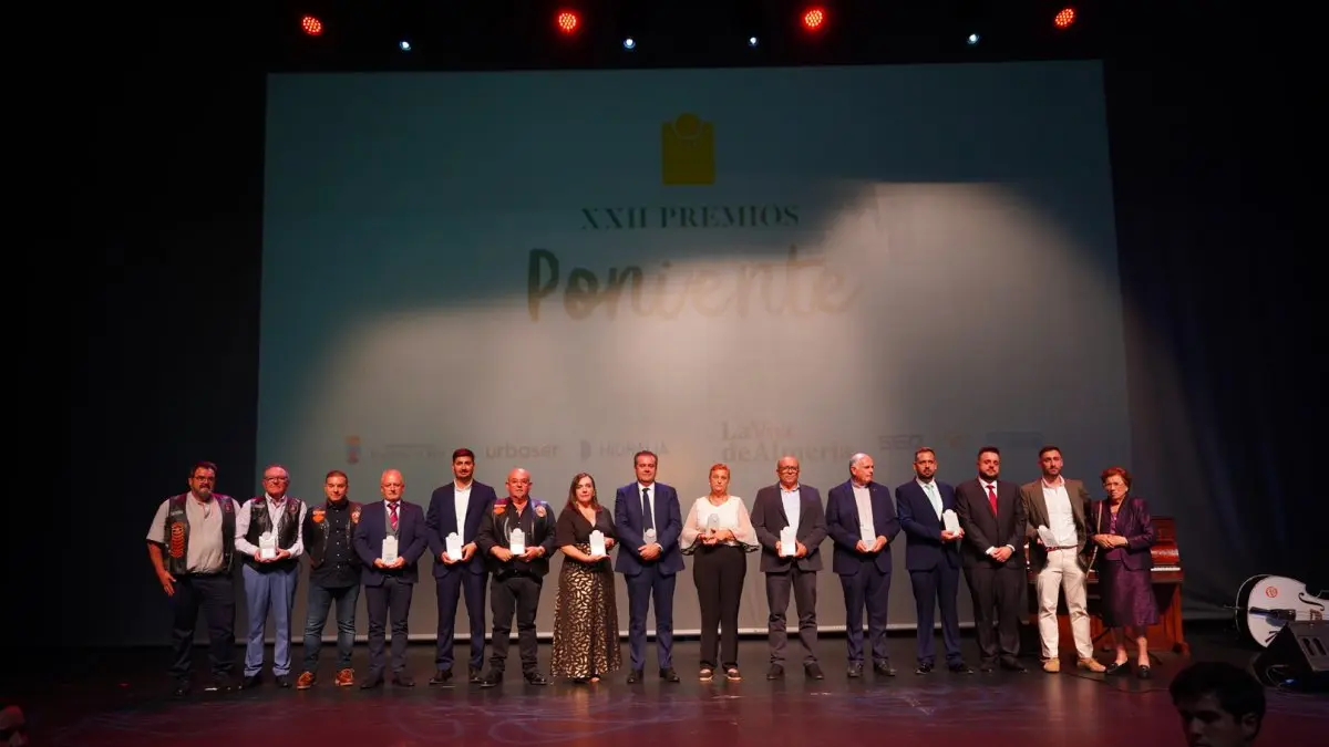 Los Premios Poniente regresan al Teatro Auditorio de Roquetas