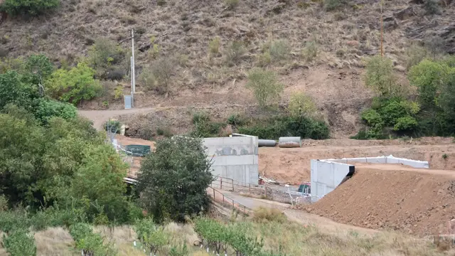 El puente de Campiel se acerca al final de las obras en Calatayud
