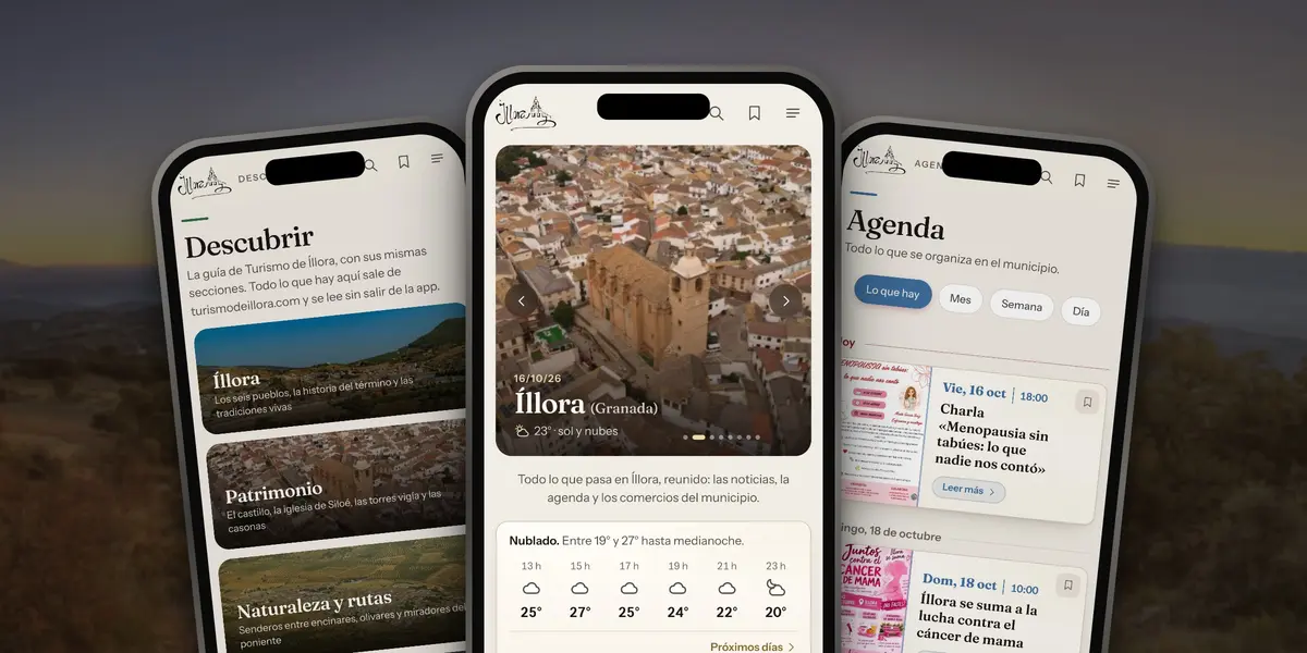 Íllora reúne servicios e información municipal en una nueva aplicación