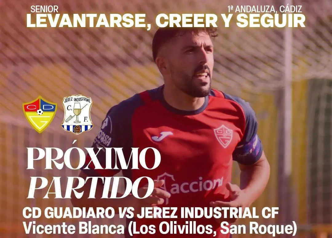 El Guadiaro se mide al Jerez Industrial en la octava jornada
