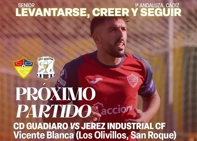El Guadiaro se mide al Jerez Industrial en la octava jornada