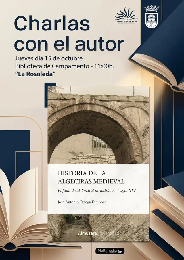 San Roque anuncia una charla literaria sobre la Algeciras medieval