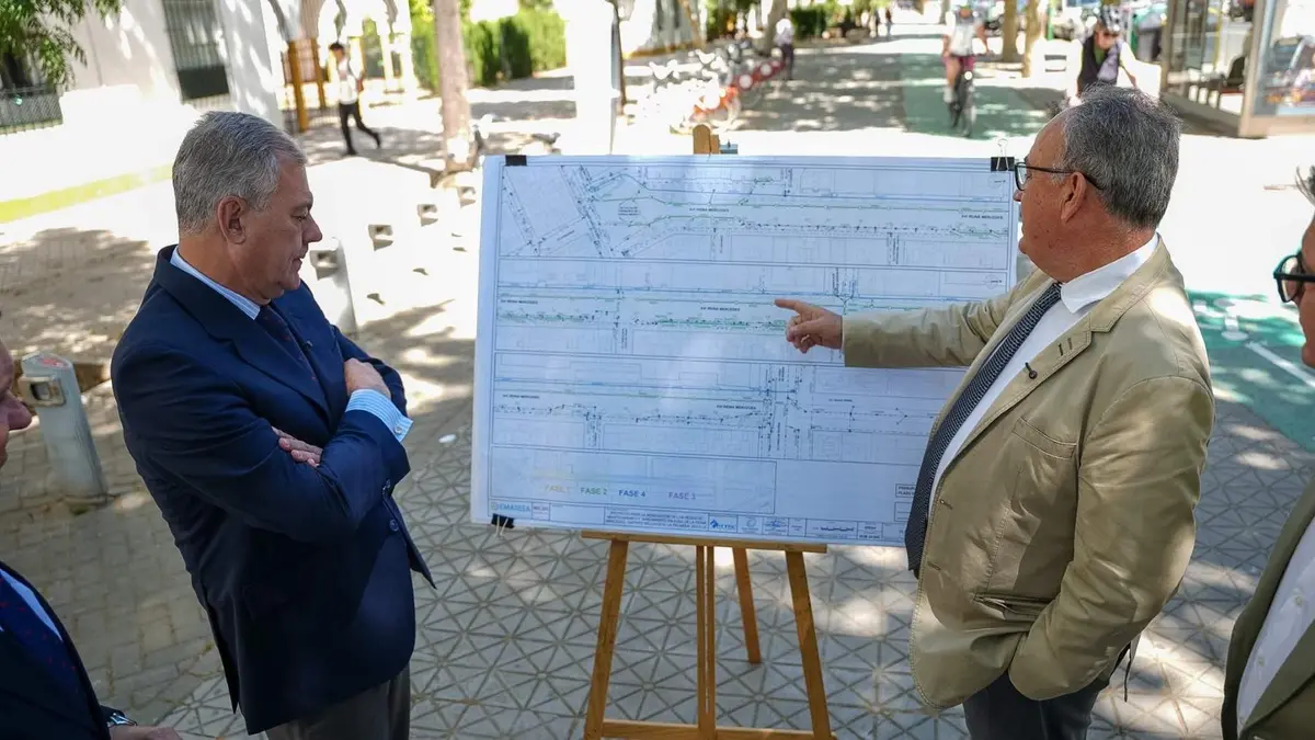 Las obras de Reina Mercedes alteran recorridos y paradas de cuatro líneas de Tussam