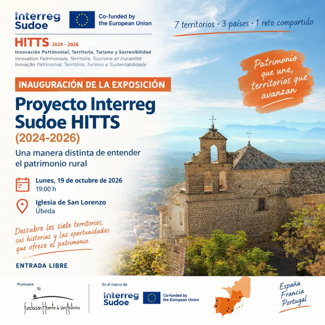Úbeda acogerá el encuentro final de un proyecto europeo sobre patrimonio rural