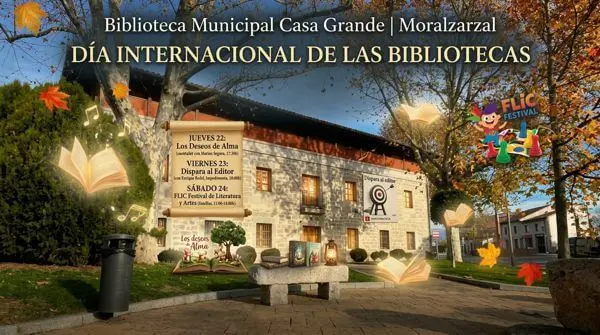Tres días dedicados a la lectura en la Biblioteca Casa Grande de Moralzarzal