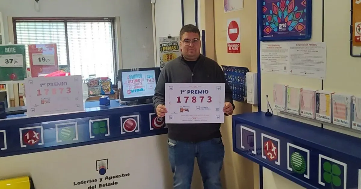 Caboalles de Abajo recibe un premio de 30.000 euros de la Lotería Nacional