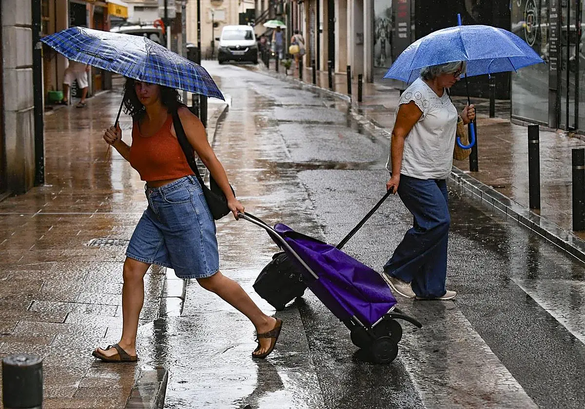 La costa cartagenera queda bajo aviso naranja por lluvias intensas y granizo