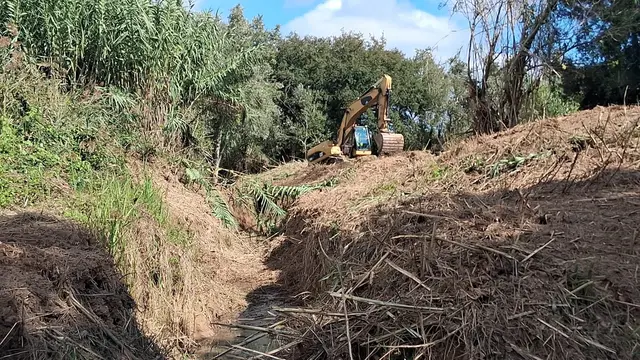 La ACA inicia trabajos en cauces fluviales de Olèrdola tras el temporal
