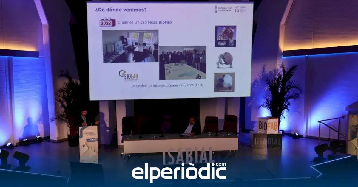 Las jornadas BIOFAB acercan la impresión 3D a la planificación quirúrgica en Alicante