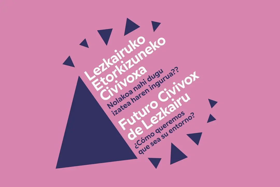 Lezkairu debatirá la peatonalización del entorno de su futuro Civivox