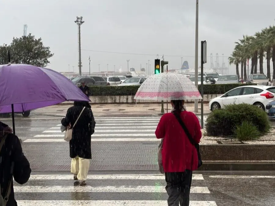 Jimena afronta desde el viernes un aviso de lluvia de hasta 15 litros por hora