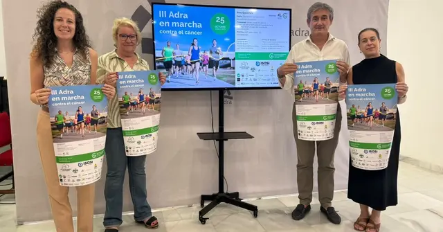 Adra prepara una marcha solidaria contra el cáncer para el 25 de octubre