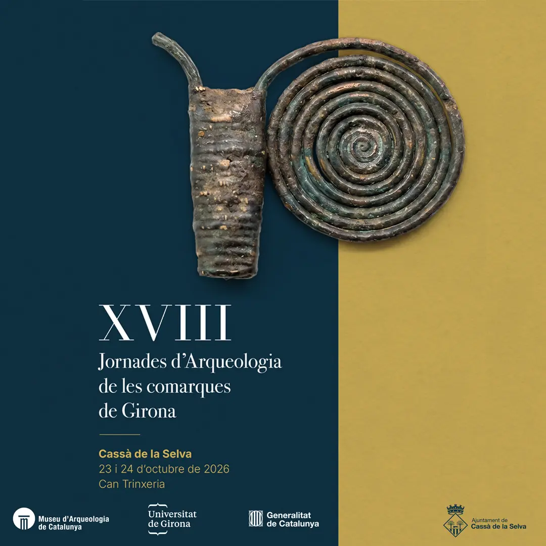 Cassà será sede de un encuentro profesional sobre arqueología gerundense
