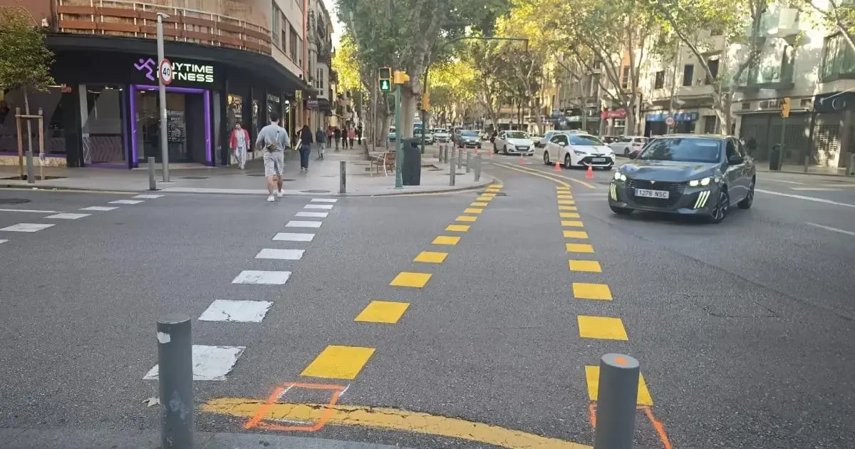 Palma inicia el trazado del carril bici que reemplazará al de Blanquerna