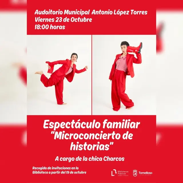 La Chica Charcos llevará sus historias musicales al Auditorio López Torres