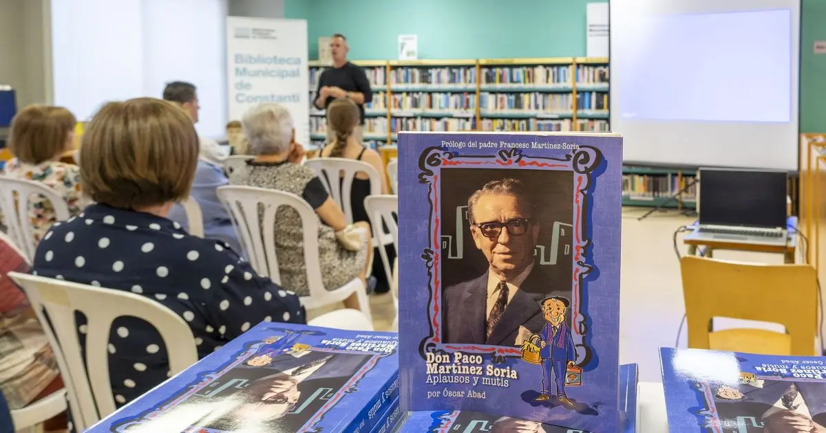 Constantí acoge una biografía de Paco Martínez Soria con documentos inéditos