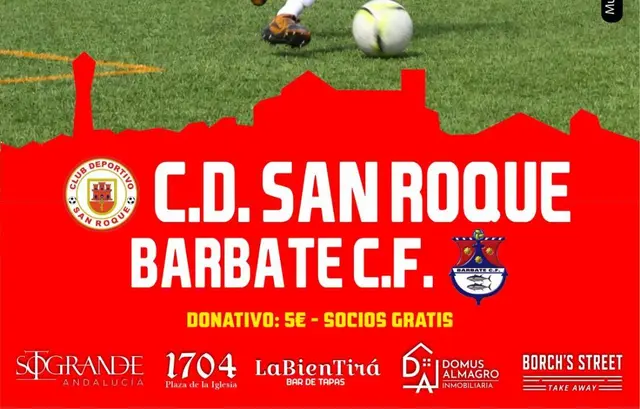 El San Roque afronta en casa la octava jornada ante el Barbate