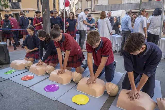 Terrassa se suma a unas jornadas para acercar la formación en RCP