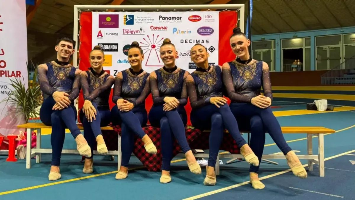 Zaragoza reúne dos competiciones de gimnasia rítmica este sábado