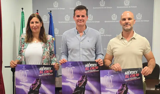 Héroes El Culto llevará su homenaje a Héroes del Silencio a Estepa