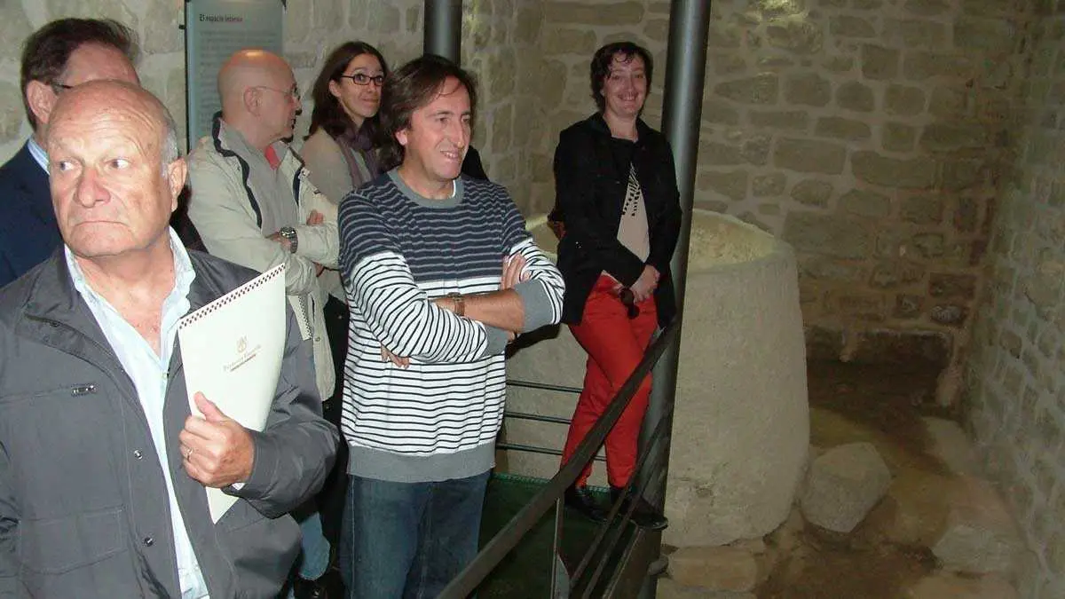 Uncastillo recuperó una sinagoga del siglo XIII con restos en su emplazamiento original