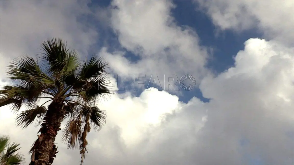 Melilla tendrá una jornada con nubes en aumento y riesgo de lluvia este sábado