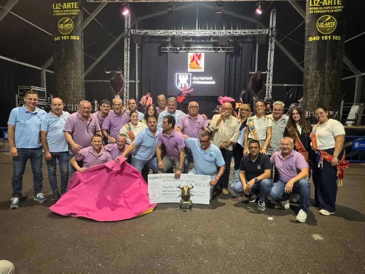 El toro de El Torero destaca entre los premiados del Roser 2026 en Almassora