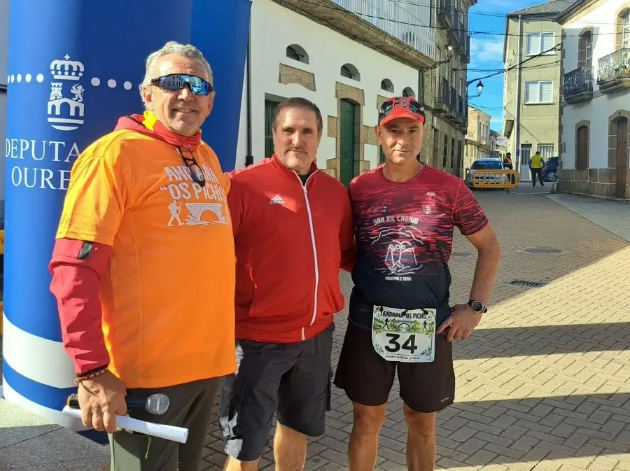 Tres recorridos y 80 participantes en la primera Andaina Os Pichís de A Rúa