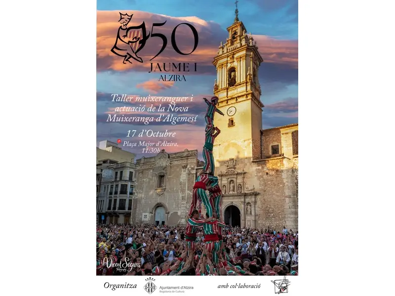 Alzira programa tres actividades culturales para los días 17 y 22 de octubre