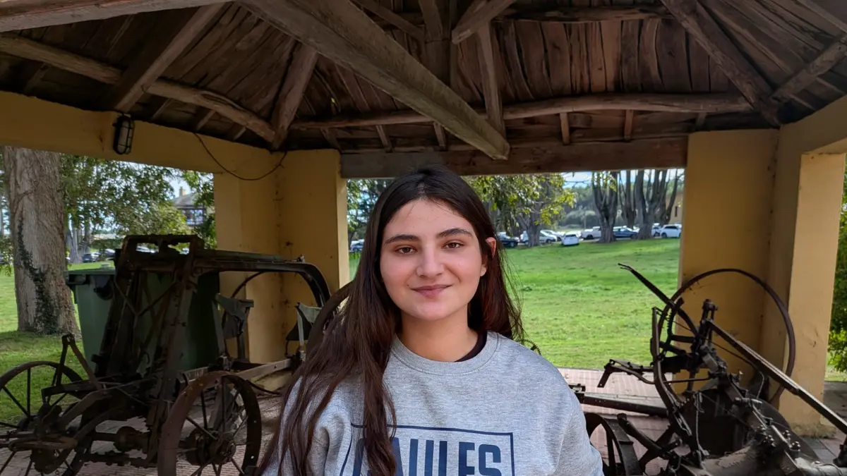 Una alumna llega de Menorca a Ribadeo para prepararse en ganadería