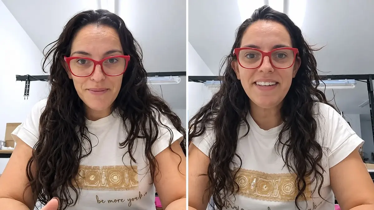 Beatriz Jiménez muestra sus bolsos y su experiencia en la marroquinería de Ubrique