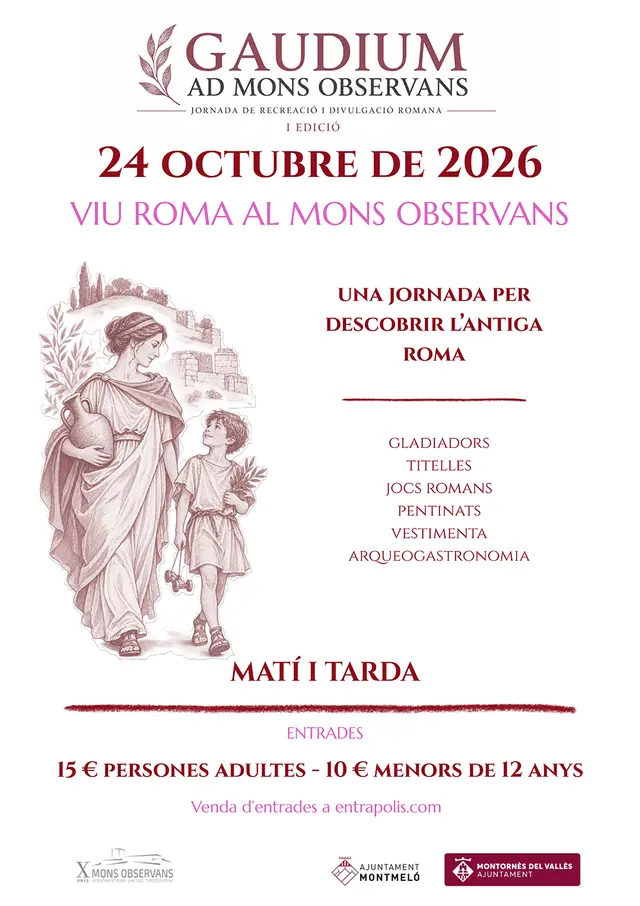 Mons Observans propone un viaje a la Roma de hace 2.200 años