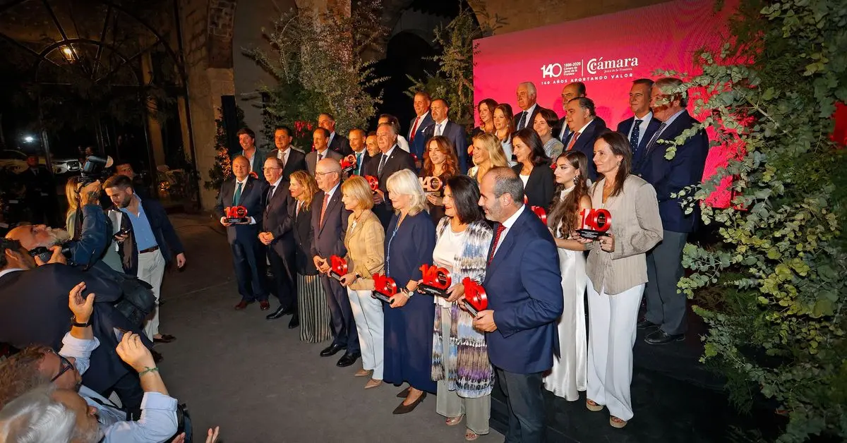 La Cámara de Comercio de Jerez celebra sus 140 años con una gala de reconocimientos