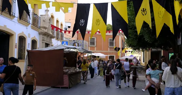 Un mercado medieval estrena su primera edición en Huércal de Almería