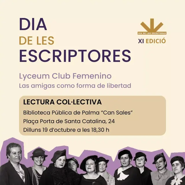 Can Sales reunirá a lectores en una jornada dedicada a las escritoras