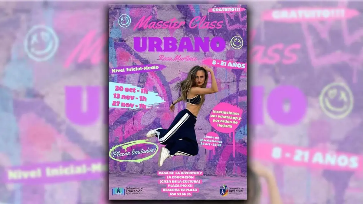 Chipiona programa tres sesiones gratuitas de baile urbano para jóvenes