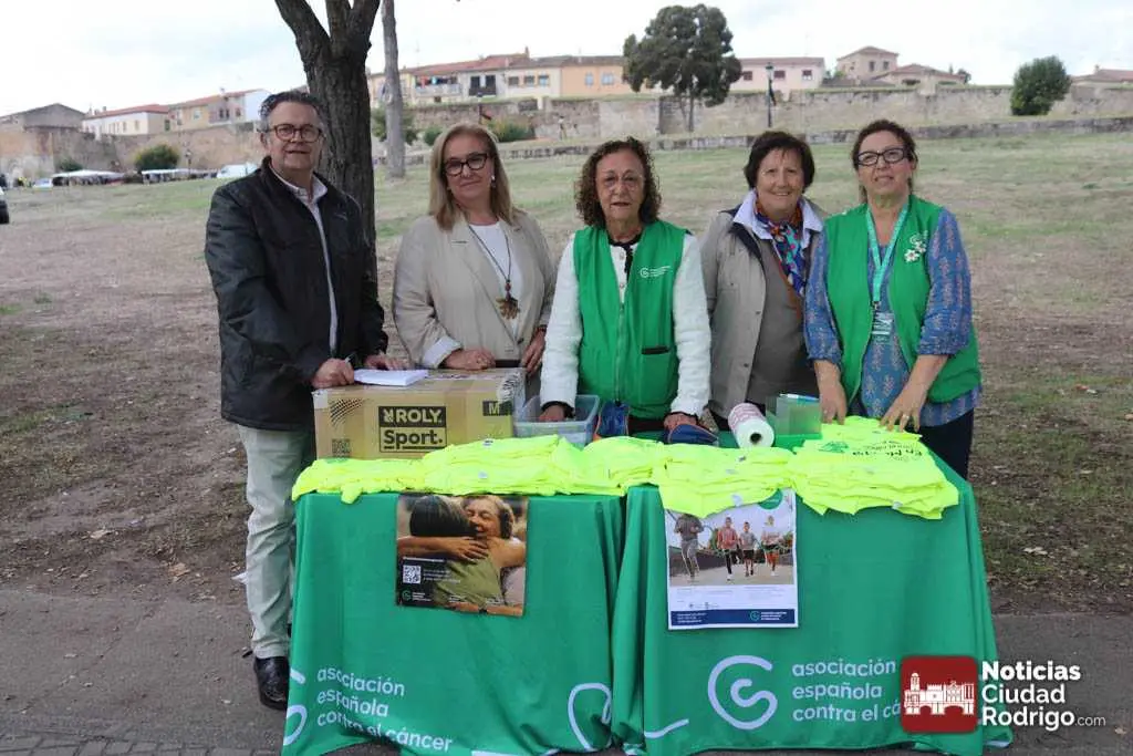 La Marcha contra el cáncer de Ciudad Rodrigo abre su periodo de inscripción