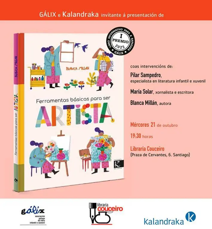 Blanca Millán llevará su libro de artista a la librería Couceiro