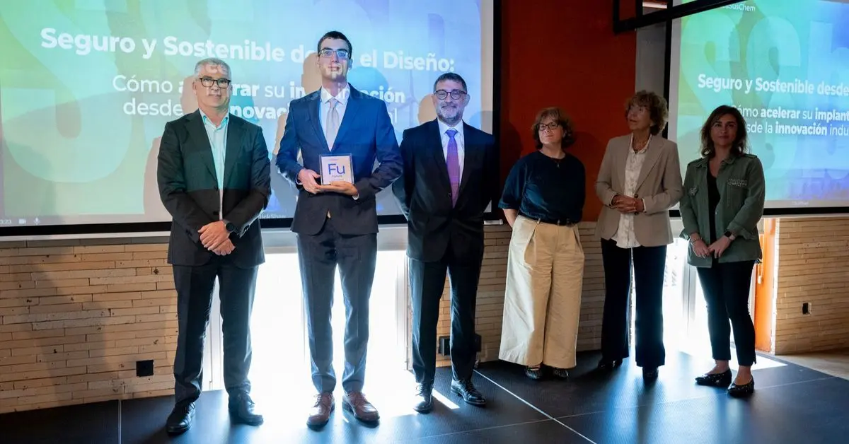 Álvaro Manuel Rodríguez recibe el SusChem 2026 en la categoría Futura