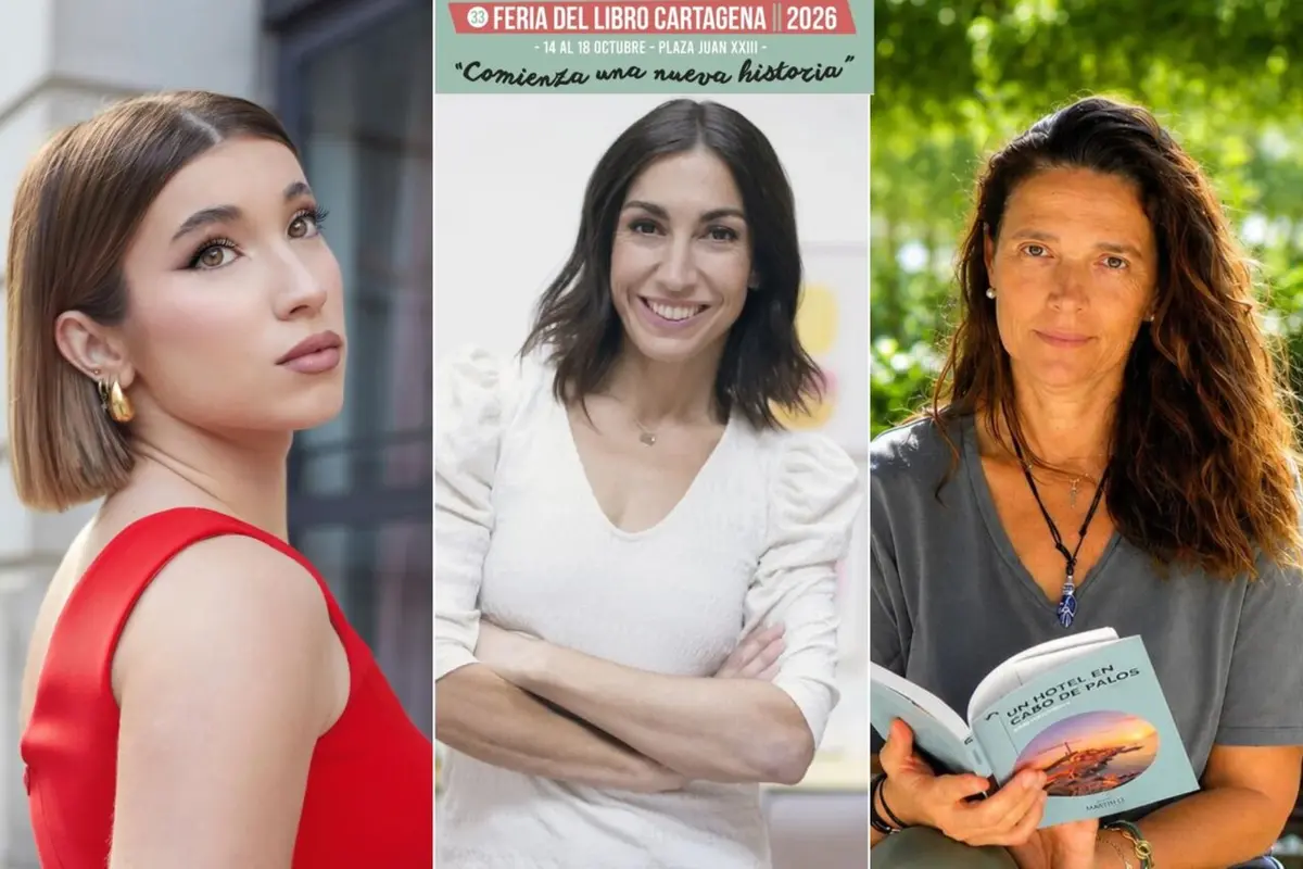 Tres autoras protagonizan el cierre dominical de la Feria del Libro de Cartagena