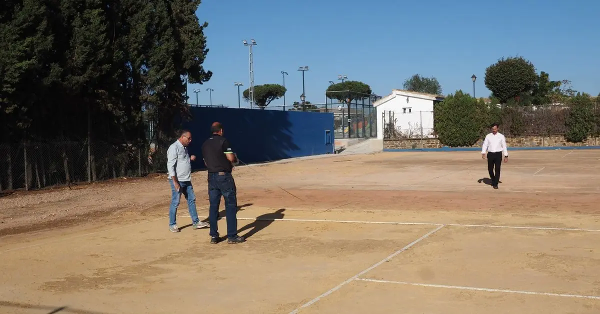 La renovación deportiva de La Rábida sumará dos pistas de tierra batida