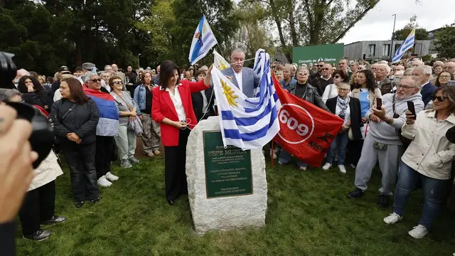 Oleiros inaugura en O Paraíso un paseo dedicado a Pepe Mujica