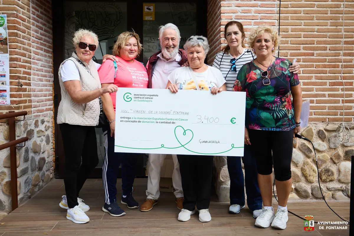 Fontanar celebra una nueva marcha solidaria contra el cáncer